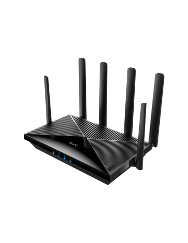 Cudy LT18 router inalámbrico Gigabit Ethernet Doble banda (2,4 GHz / 5 GHz) 4G Negro