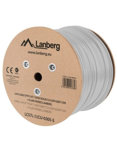 Lanberg LCS7L-11CU-0305-S cable de red Blanco 305 m Cat7 S/FTP (S-STP)