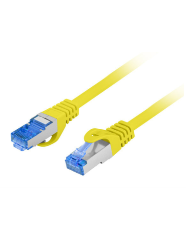 Lanberg PCF6A-10CC cable de red Amarillo 0,5 m Cat6a S/FTP (S-STP)