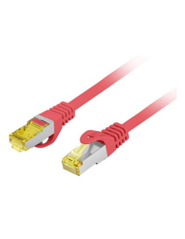 Lanberg PCF6A-10CU-0100-R cable de red Rojo 1 m Cat6a S/FTP (S-STP)