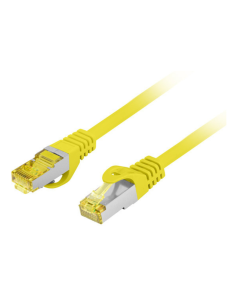 Lanberg PCF6A-10CU-0100-Y cable de red Amarillo 1 m Cat6a S/FTP (S-STP)