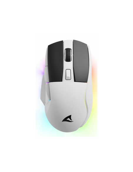 Sharkoon SGM50W ratón Juego mano derecha RF Wireless + USB Type-A Óptico 6400 DPI