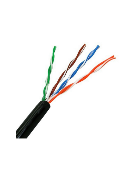 AISENS A133-0212 cable de red Negro 100 m Cat5e U/UTP (UTP)