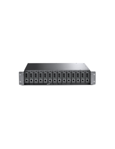 TP-Link TL-FC1420 chasis de red 2U Negro