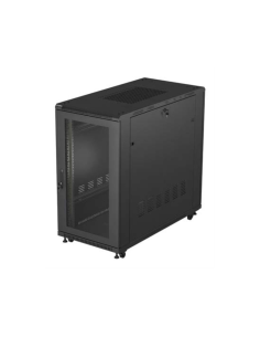 Lanberg FF01-6222-23B armario rack 22U Rack o bastidor independiente Negro