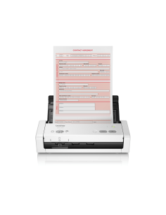 Brother ADS-1200 escaner Escáner con alimentador automático de documentos (ADF) 600 x 600 DPI A4 Negro, Blanco