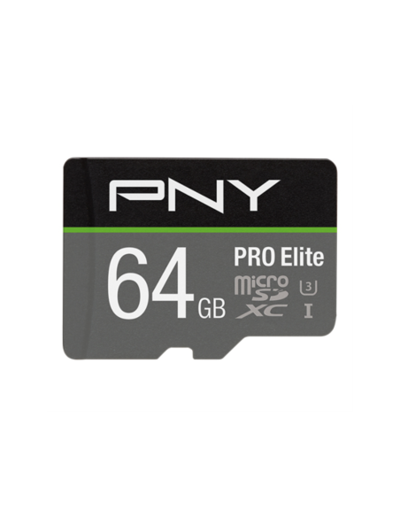 PNY PRO Elite 64 GB MicroSDXC UHS-I Clase 10