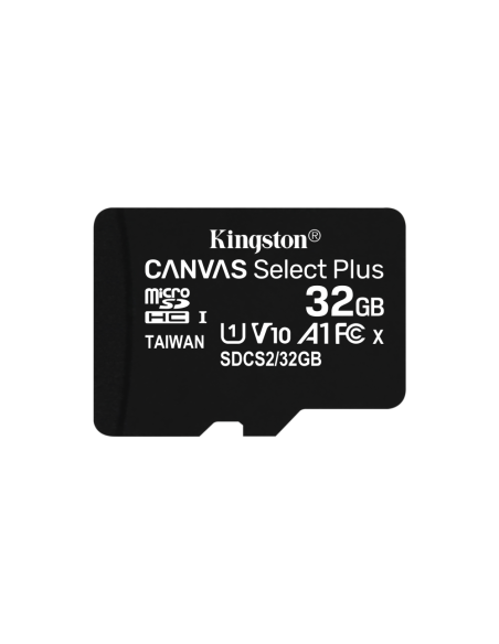 Kingston Technology Canvas Select Plus 32 GB MicroSDHC UHS-I Clase 10
