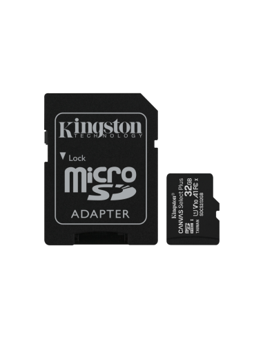 Kingston Technology Canvas Select Plus 32 GB MicroSDHC UHS-I Clase 10