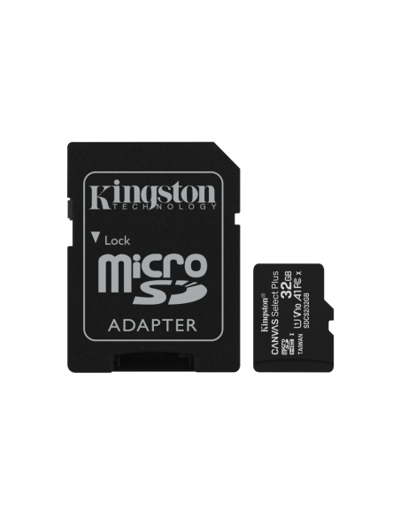 Kingston Technology Canvas Select Plus 32 GB MicroSDHC UHS-I Clase 10
