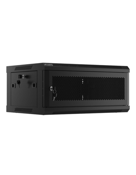 Lanberg WF01-6404-23B armario rack 4U Bastidor de pared Negro