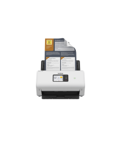 Brother ADS-4500W escaner Escáner con alimentador automático de documentos (ADF) 600 x 600 DPI A4 Negro, Blanco