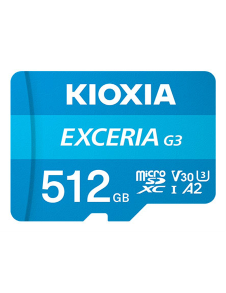 Kioxia EXCERIA G3 512 GB MicroSDXC UHS-I Clase 10
