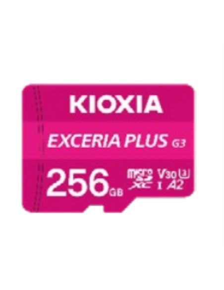 Kioxia EXCERIA PLUS G3 256 GB MicroSDXC UHS-I Clase 10
