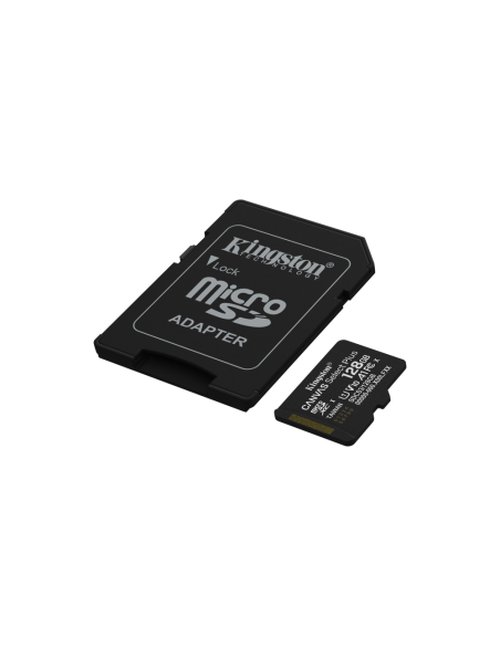 Kingston Technology 128GB microSDXC Canvas Select Plus Gen3 150MB/s A1 (Incluye adaptador de SD)