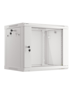 Lanberg WF01-6409-10S armario rack 9U Bastidor de pared Gris