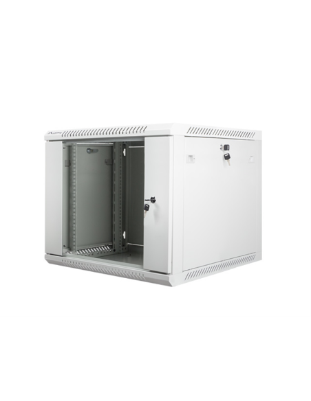 Lanberg WF01-6609-10S armario rack 9U Bastidor de pared Gris