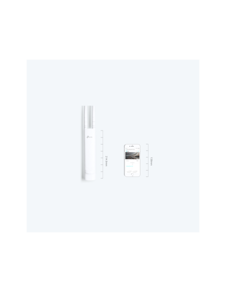 TP-Link EAP113-Outdoor 300 Mbit/s Blanco Energía sobre Ethernet (PoE)