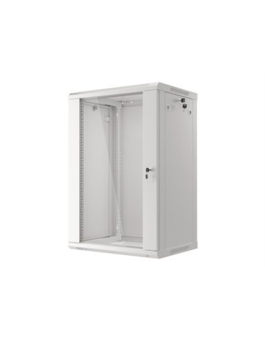 Lanberg WF01-6418-10S armario rack 18U Bastidor de pared Gris