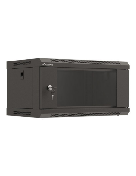 Lanberg WF03-5304-10B armario rack 4U Bastidor de pared Negro