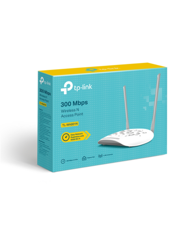 TP-Link TL-WA801N punto de acceso inalámbrico 300 Mbit/s Blanco Energía sobre Ethernet (PoE)