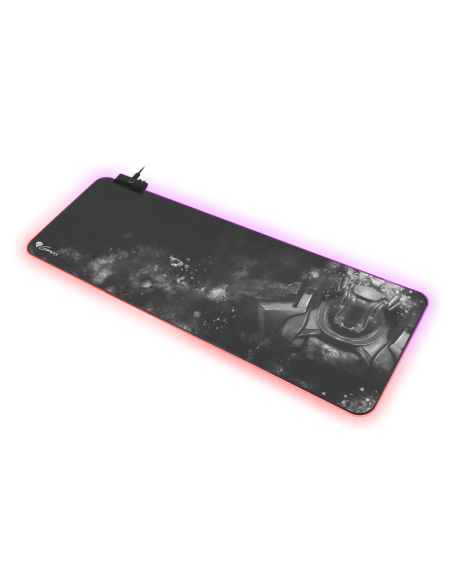 GENESIS NPG-1509 alfombrilla para ratón Alfombrilla de ratón para juegos Negro, Gris