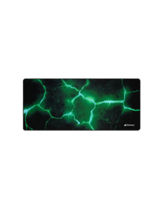 Sharkoon SKILLER SGP30 Alfombrilla de ratón para juegos Negro, Verde