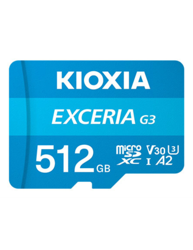 Kioxia EXCERIA G3 512 GB MicroSDXC UHS-I Clase 10