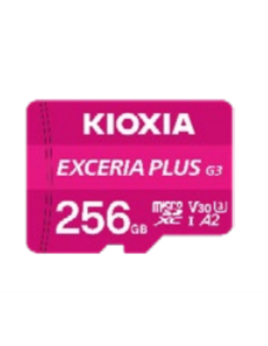 Kioxia EXCERIA PLUS G3 256 GB MicroSDXC UHS-I Clase 10