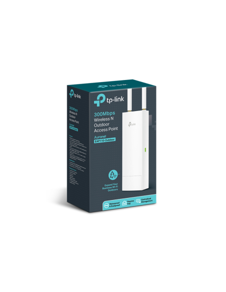 TP-Link Omada EAP110-Outdoor 300 Mbit/s Blanco Energía sobre Ethernet (PoE)
