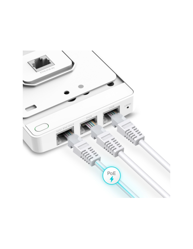 TP-Link Omada EAP615-WALL punto de acceso inalámbrico 1774 Mbit/s Blanco Energía sobre Ethernet (PoE)