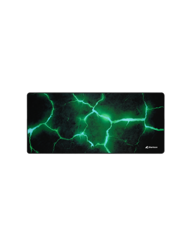 Sharkoon SKILLER SGP30 Alfombrilla de ratón para juegos Negro, Verde