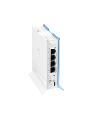 Mikrotik RB941-2ND-TC punto de acceso inalámbrico 300 Mbit/s Azul, Blanco
