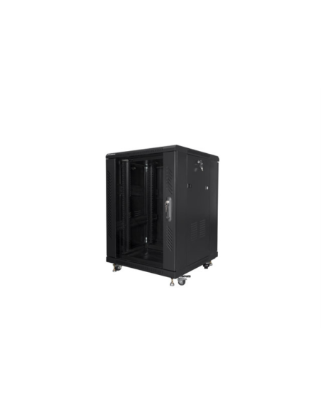 Lanberg FF01-6615-12B armario rack 15U Rack o bastidor independiente Negro