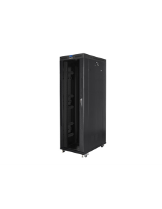 Lanberg FF01-8242-12BL armario rack 42U Rack o bastidor independiente Negro