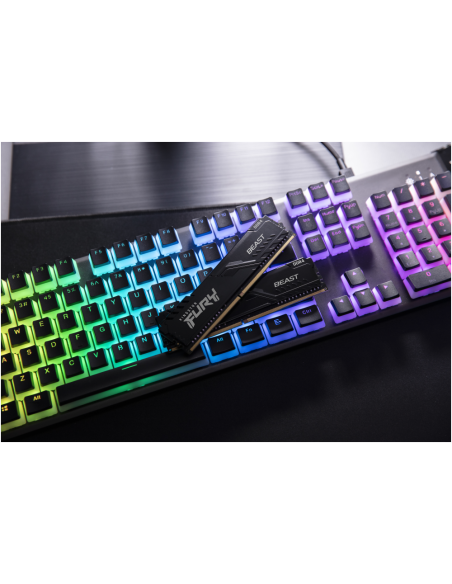 Kingston Technology FURY Beast 16GB 3200MT/s DDR4 CL16 DIMM Black