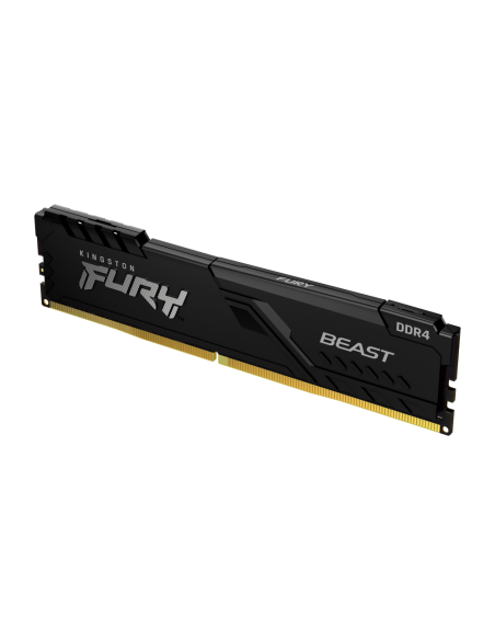 Kingston Technology FURY Beast 16GB 3200MT/s DDR4 CL16 DIMM 1Gx8 Black
