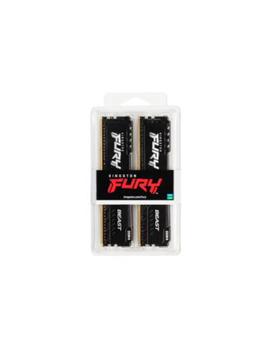 Kingston Technology FURY Beast 16GB 3200MT/s DDR4 CL16 DIMM (Kit de 2) Black