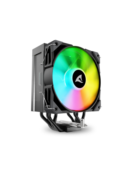 Sharkoon A50 RGB Procesador Refrigerador de aire 12 cm Negro 1 pieza(s)