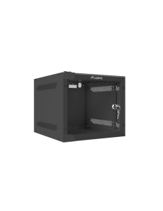 Lanberg WF01-6422-10B armario rack 22U Bastidor de pared Negro