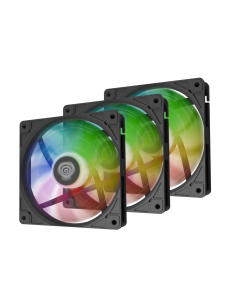 GENESIS Oxal 120 ARGB Carcasa del ordenador Ventilador 12 cm Negro 2