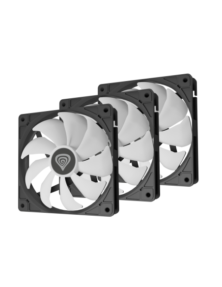 GENESIS Oxal 120 ARGB Carcasa del ordenador Ventilador 12 cm Negro