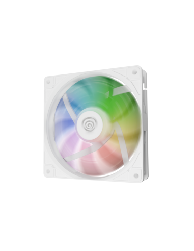 GENESIS Oxal 120 ARGB Carcasa del ordenador Ventilador 12 cm Blanco