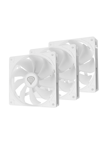 GENESIS Oxal 120 ARGB Carcasa del ordenador Ventilador 12 cm Blanco