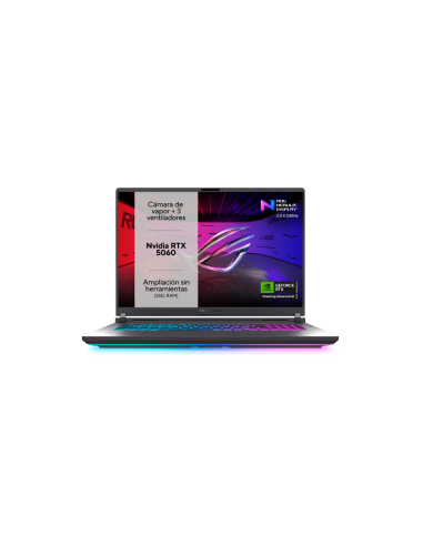 ASUS ROG Strix G18 G815JMR-S8051 - Ordenador Portátil Gaming de 18" WUXGA 144Hz (Intel Core i7-14650HX, 32GB RAM, 1TB SSD, NVIDI