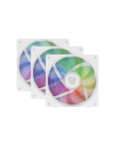 GENESIS Oxal 120 ARGB Carcasa del ordenador Ventilador 12 cm Blanco