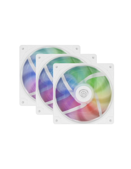 GENESIS Oxal 120 ARGB Carcasa del ordenador Ventilador 12 cm Blanco
