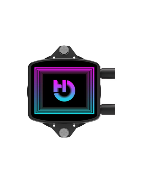 Hiditec LDCR10004 sistema de refrigeración para ordenador Procesador Sistema de refrigeración líquida todo en uno 12 cm Negro 1 