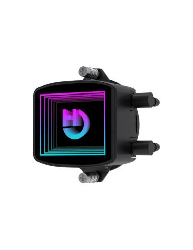 Hiditec LDCR10004 sistema de refrigeración para ordenador Procesador Sistema de refrigeración líquida todo en uno 12 cm Negro 1 