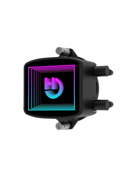 Hiditec LDCR10004 sistema de refrigeración para ordenador Procesador Sistema de refrigeración líquida todo en uno 12 cm Negro 1 